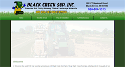 Desktop Screenshot of blackcreeksod.com